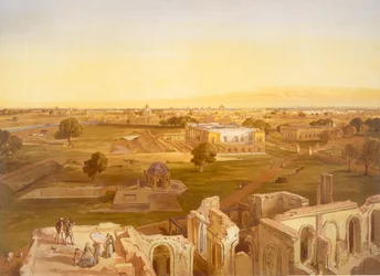 ラクナウ、「インドの古代と現代」、1867年